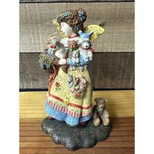 Everyday Angels Gentle Creatures Figurine Susan Winget First Edition 1999